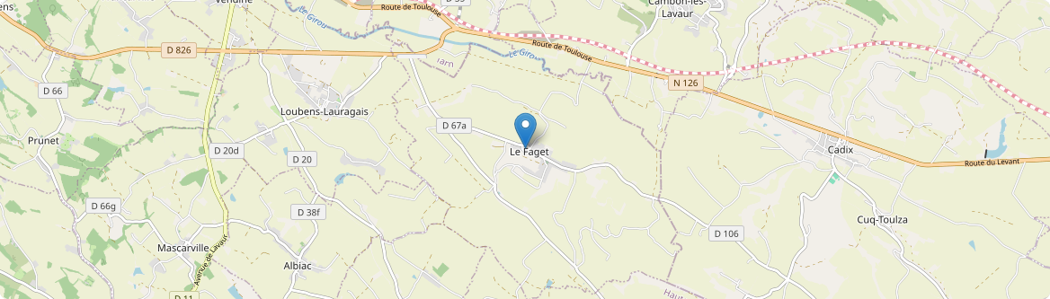 Faget - Carte