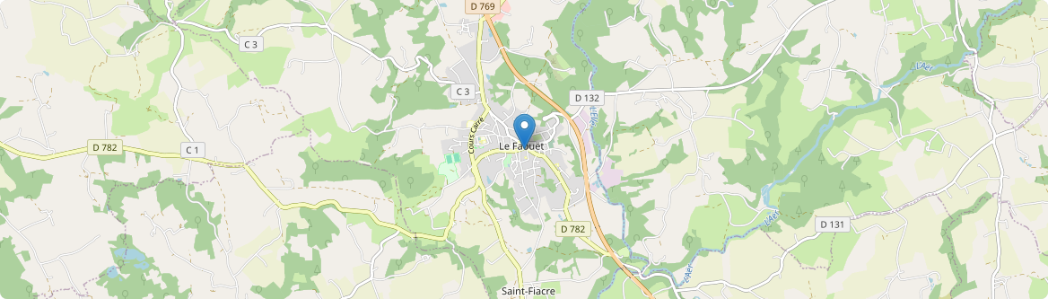 Faouët - Carte