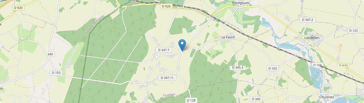 Favril - Carte
