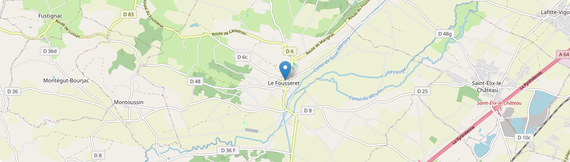 Fousseret - Carte