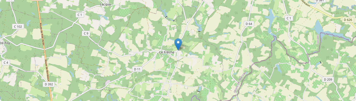 Frêche - Carte