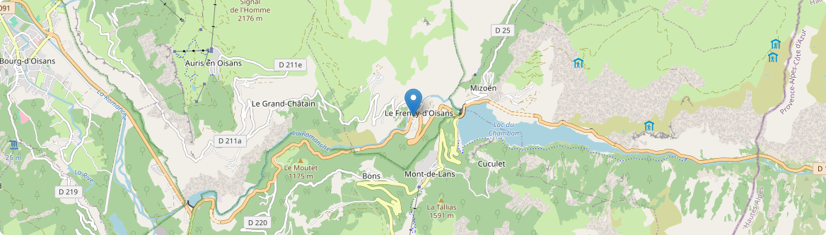 Freney-d'Oisans - Carte