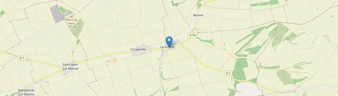 Fresne - Carte