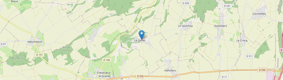 Gallet - Carte