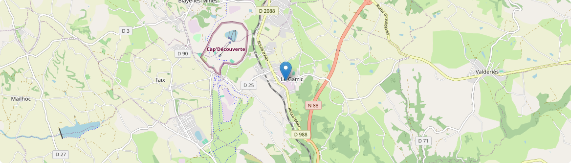 Garric - Carte