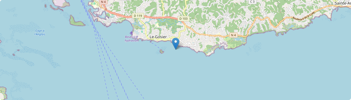 Gosier - Carte