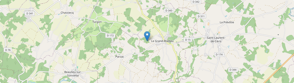 Grand-Madieu - Carte