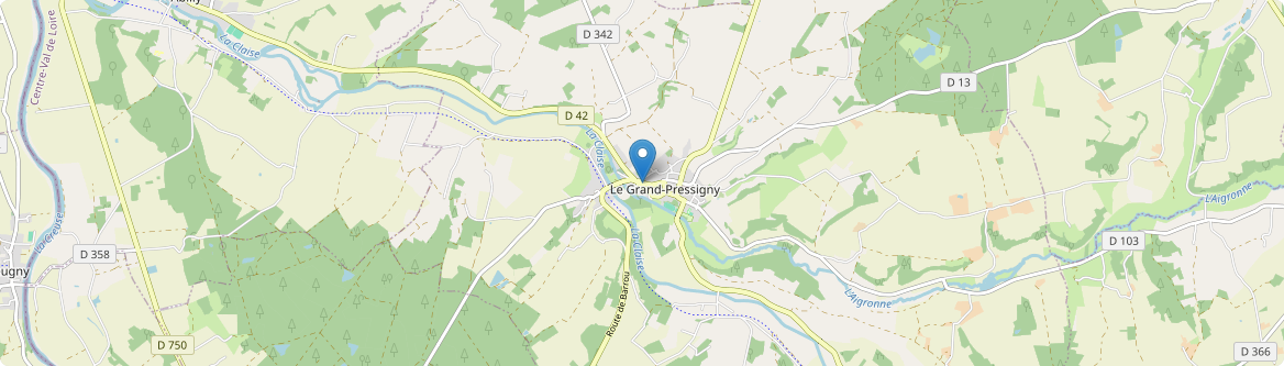 Grand-Pressigny - Carte