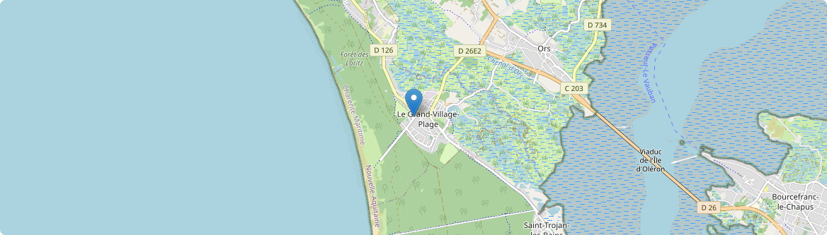 Grand-Village-Plage - Carte