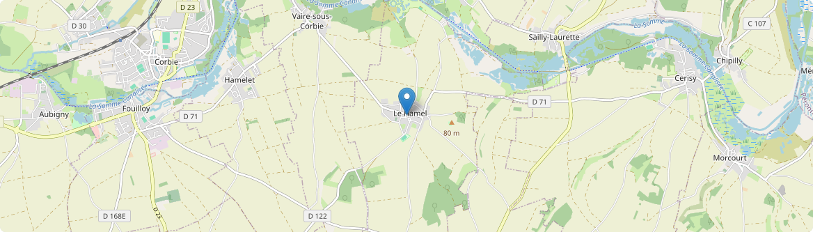 Hamel - Carte