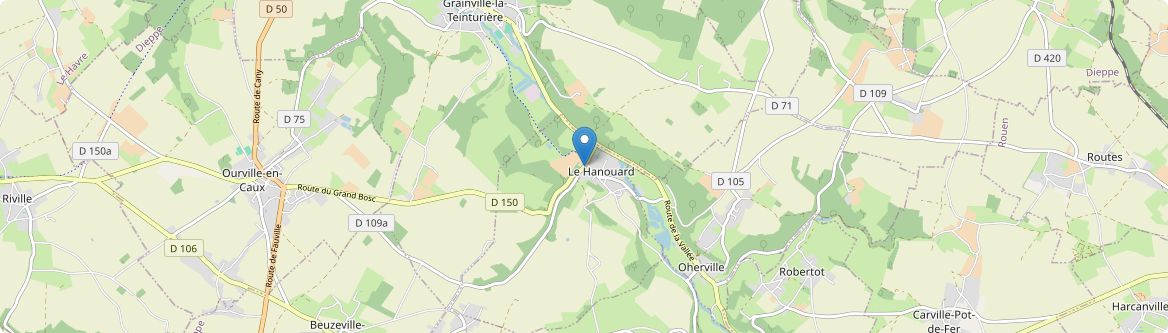 Hanouard - Carte