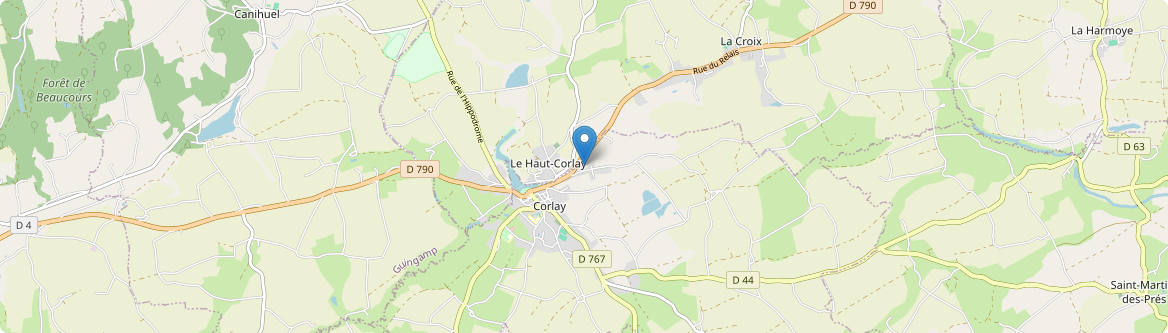 Haut-Corlay - Carte