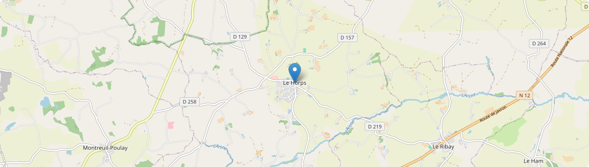 Horps - Carte