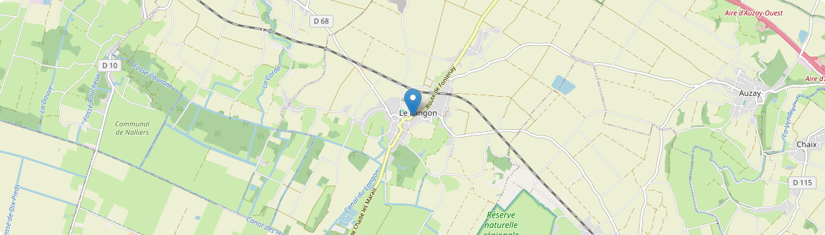 Langon - Carte
