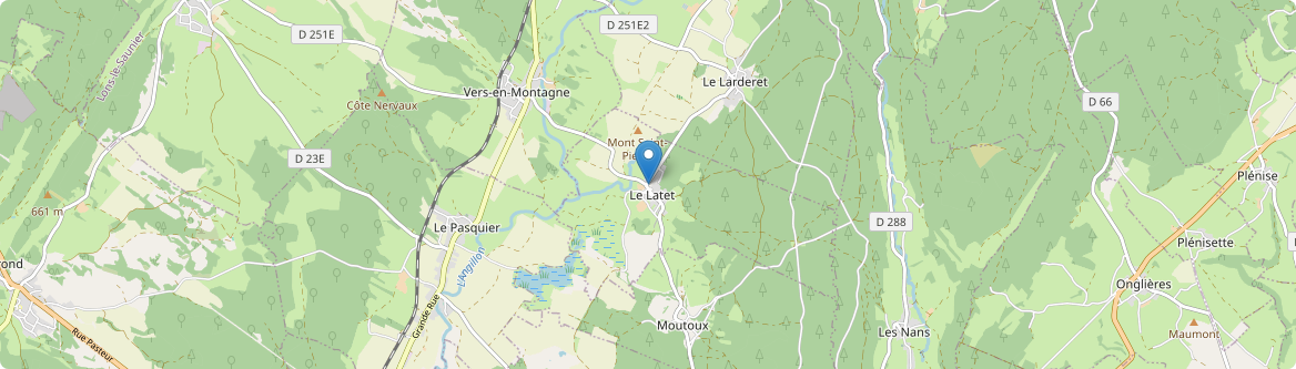 Latet - Carte