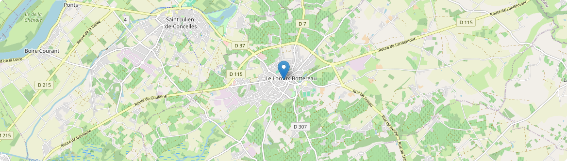 Loroux-Bottereau - Carte