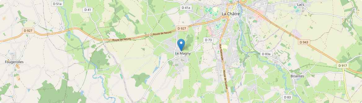 Magny - Carte