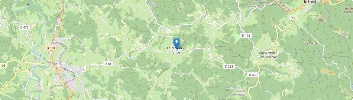 Mas-de-Tence - Carte
