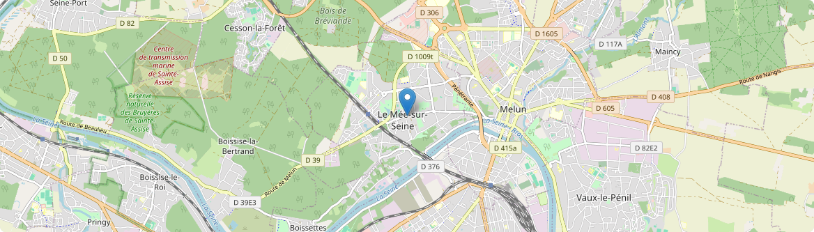 Mée-sur-Seine - Carte