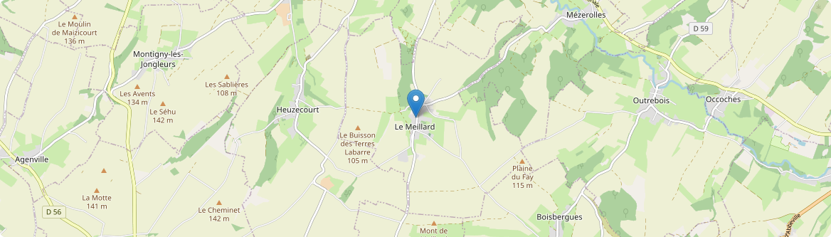 Meillard - Carte