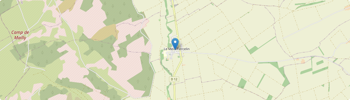 Meix-Tiercelin - Carte