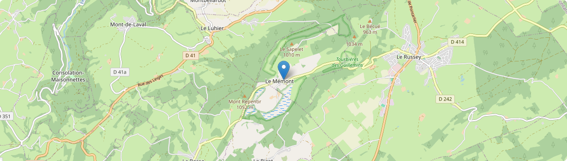 Mémont - Carte