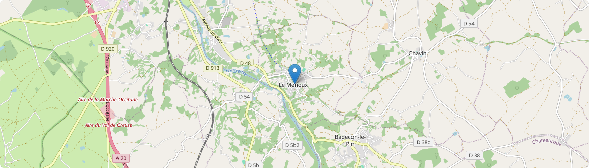 Menoux - Carte