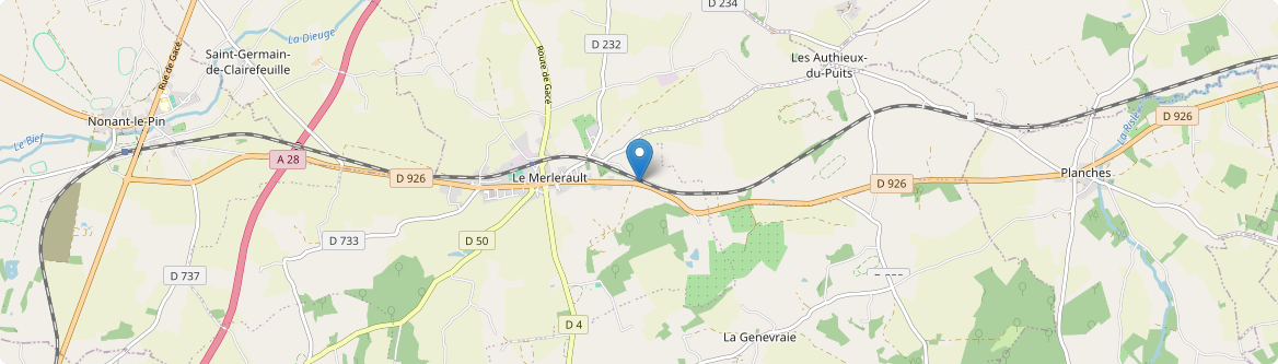 Merlerault - Carte