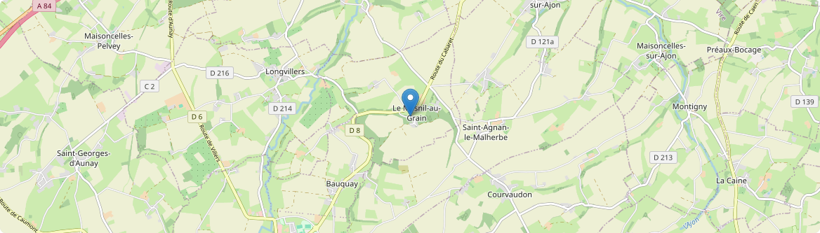 Mesnil-au-Grain - Carte