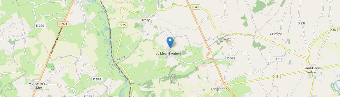 Mesnil-Aubert - Carte