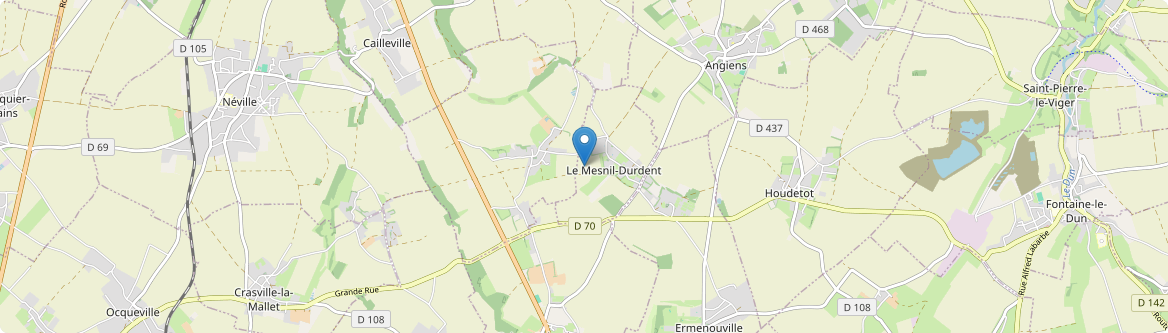 Mesnil-Durdent - Carte