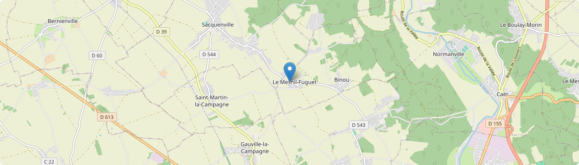 Mesnil-Fuguet - Carte