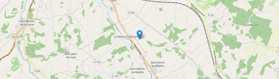 Mesnil-Guillaume - Carte
