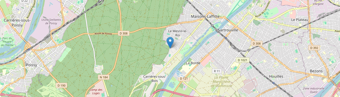 Mesnil-le-Roi - Carte