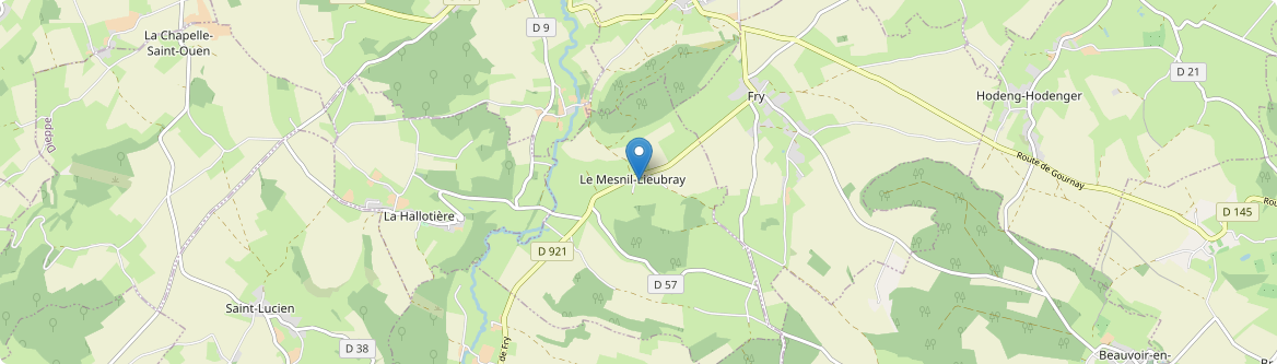 Mesnil-Lieubray - Carte