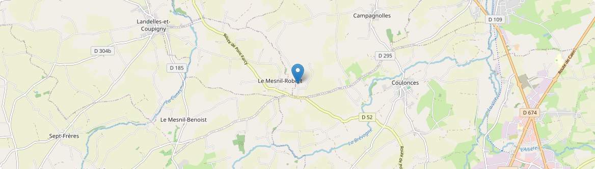 Mesnil-Robert - Carte