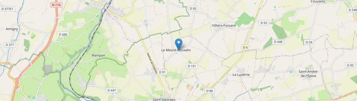 Mesnil-Rouxelin - Carte
