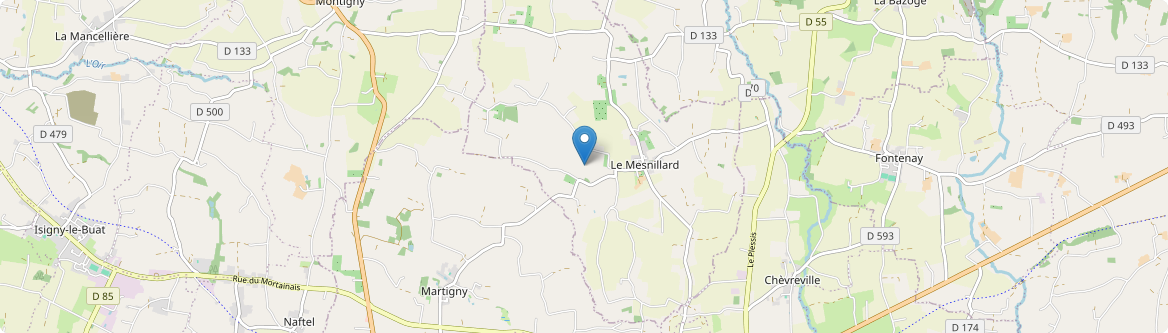Mesnillard - Carte