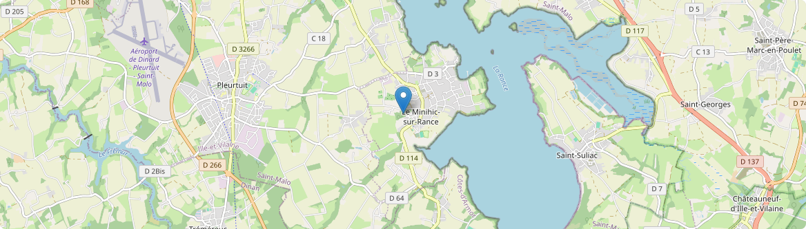Minihic-sur-Rance - Carte