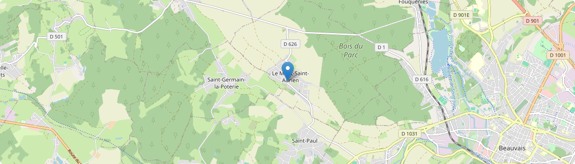 Mont-Saint-Adrien - Carte