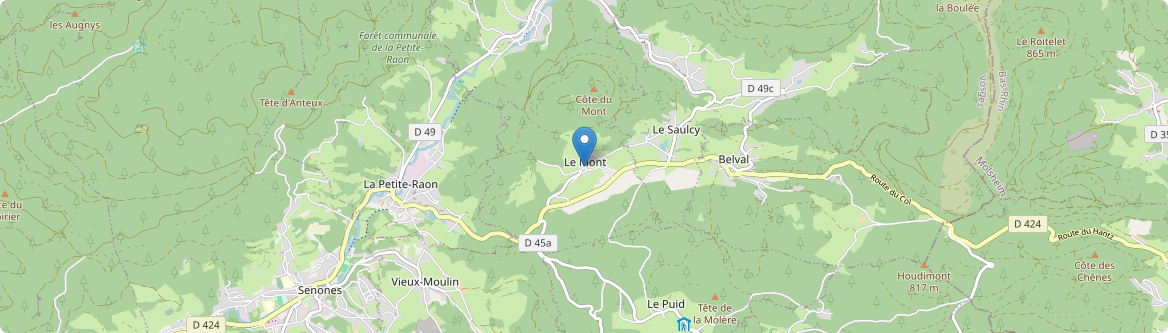 Mont - Carte