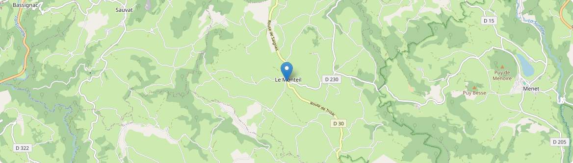 Monteil - Carte