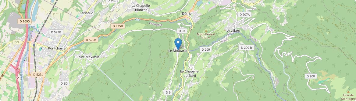 Moutaret - Carte