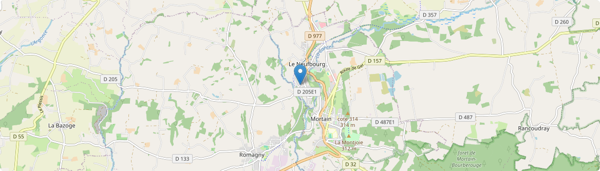 Neufbourg - Carte
