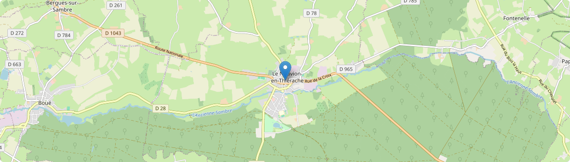 Nouvion-en-Thiérache - Carte