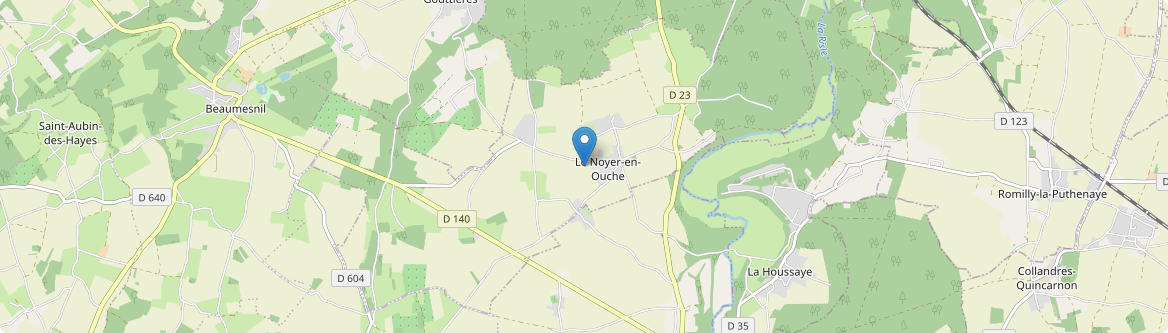 Noyer-en-Ouche - Carte