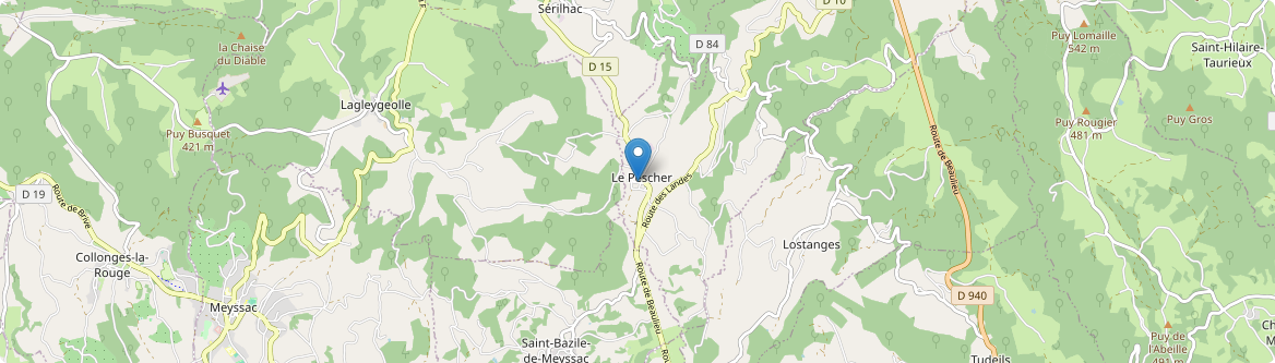 Pescher - Carte