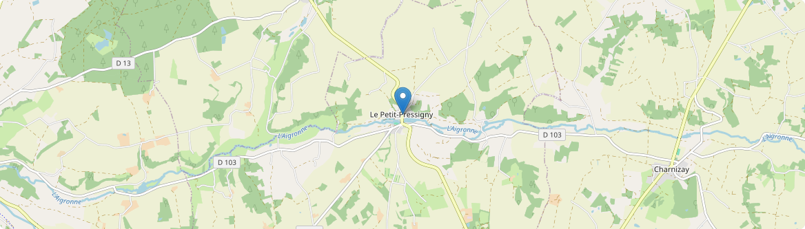 Petit-Pressigny - Carte