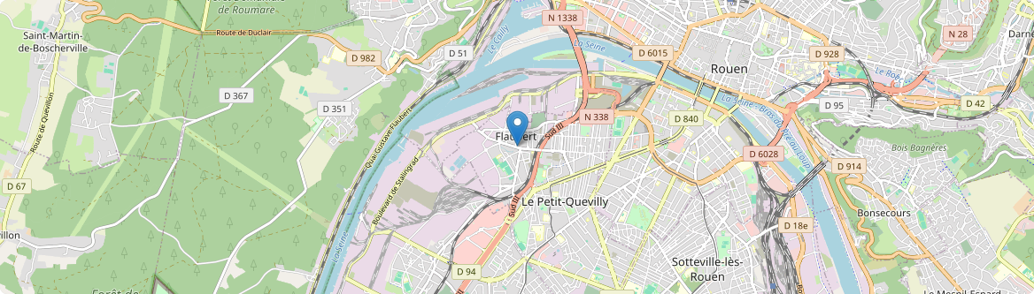 Petit-Quevilly - Carte