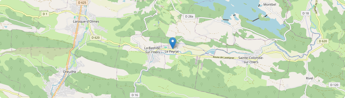 Peyrat - Carte